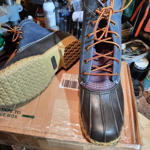 L.L. Bean Limited Edition 8" Bean Boots Limited Edition ColourBlock W 11/M9 - Picture 4 of 7